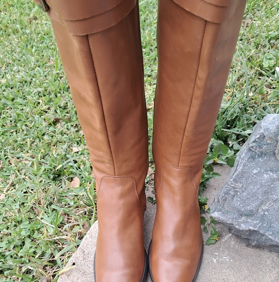 Tahari Shoes - TAHARI  KALEY  LEATHER BOOTS  WOMEN SIZE 6.5 M  BROWN